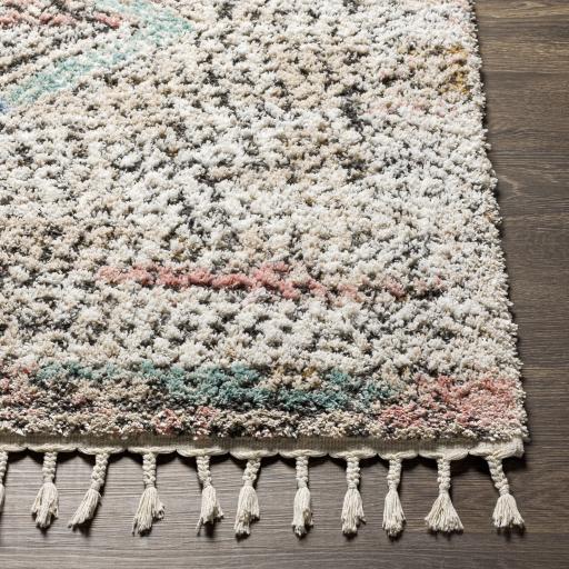 Surya Lisbon LSB-2304 Aqua Charcoal 9'2" x 12' Rug
