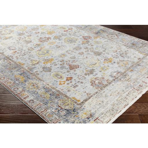 Surya Liverpool LVP-2300 Black Brown 2' x 2'11" Rug