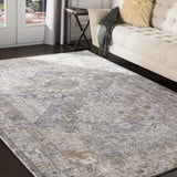 Surya Liverpool LVP-2301 Black Brown 3'11" x 5'7" Rug