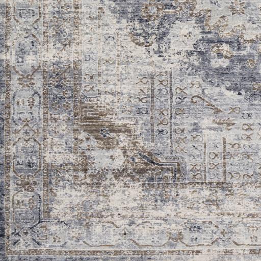 Surya Liverpool LVP-2301 Black Brown 3'11" x 5'7" Rug