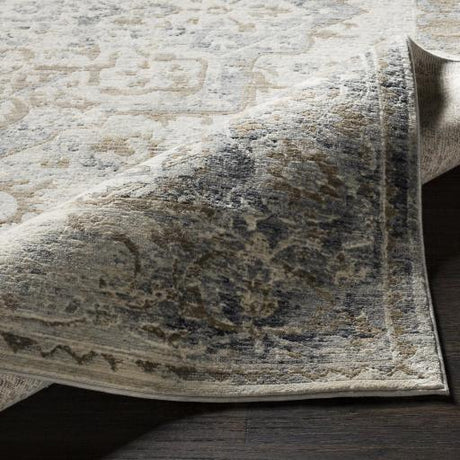 Surya Liverpool LVP-2302 Black Brown 7'10" x 10'2" Rug