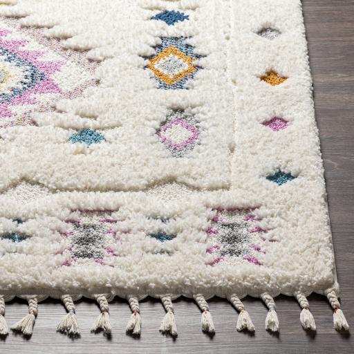 Surya Lofty LOF-2300 Aqua Blue 5'3" x 7' Rug