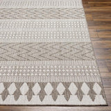 Surya Long Beach LBH-2320 Dark Brown Ivory 2'7" x 7'3" Rug