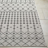 Surya Long Beach LBH-2329 Charcoal Ivory 2'7" x 7'3" Rug