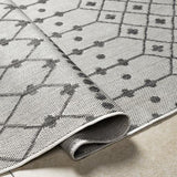 Surya Long Beach LBH-2329 Charcoal Ivory 2'7" x 7'3" Rug