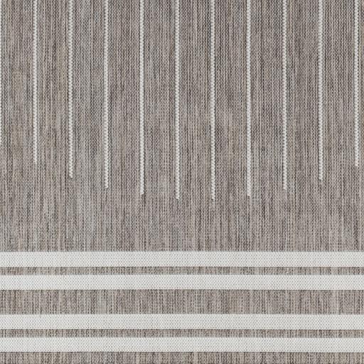 Surya Long Beach LBH-2332 Dark Brown Ivory 2'7" x 7'3" Rug