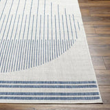 Surya Long Beach LBH-2335 Ivory Navy 2'7" x 7'3" Rug