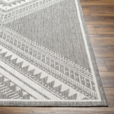 Surya Long Beach LBH-2337 Charcoal Ivory 5'3" x 7' Rug