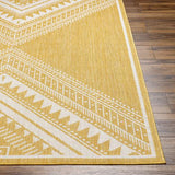 Surya Long Beach LBH-2340 Ivory Mustard 2'7" x 7'3" Rug