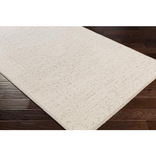Surya Louvre LOU-2301 Cream Tan 5' x 7'6" Rug