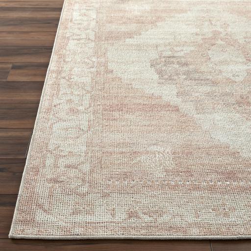 Surya Luca BONC-2301 Brown Dusty Pink 5'3" x 7' Rug