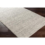 Surya Lucerne LNE-1001 Charcoal Ivory 2'6" x 8' Rug