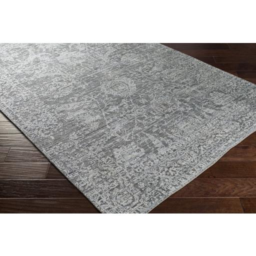 Surya Lucknow LUC-2301 Black Charcoal 8' x 10' Rug