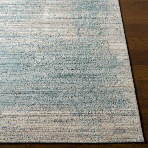 Surya Lucknow LUC-2304 Charcoal Deep Teal 8' x 10' Rug