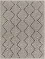 Surya Lykke LKK-2304 Black Light Gray 2'7" x 4' Rug