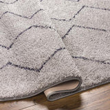 Surya Lykke LKK-2304 Black Light Gray 2'7" x 4' Rug