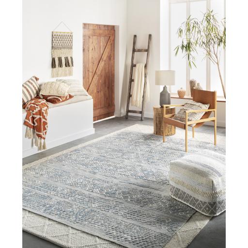Surya Makalu MKL-2303 Dusty Sage Light Gray 4' x 6' Rug