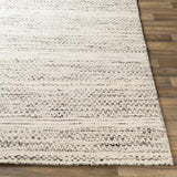 Surya Mardin MDI-2300 Black Cream 2'6" x 8' Rug