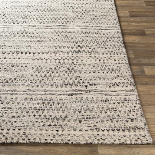 Surya Mardin MDI-2305 Black Gray 2' x 3' Rug