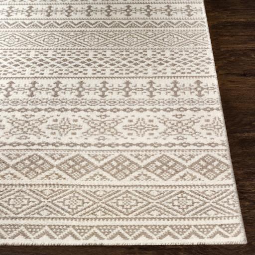 Surya Mardin MDI-2312 Cream Gray 2'6" x 8' Rug