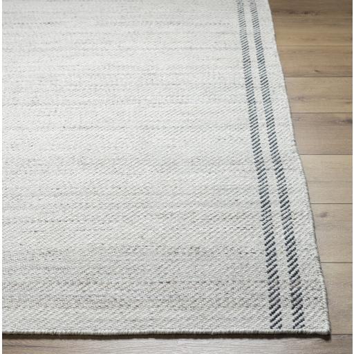 Surya Mardin MDI-2332 Black Gray 5' x 7'6" Rug
