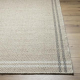 Surya Mardin MDI-2334 Black Ivory 2'6" x 8' Rug