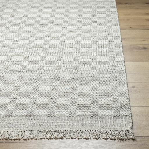 Surya Mardin MDI-2342 Gray Ivory 2'6" x 8' Rug