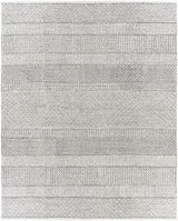 Surya Maroc MAR-2301 Black Charcoal 6' x 9' Oval Rug