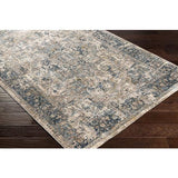 Surya Mirabel MBE-2312 Charcoal Light Beige 6'7" x 9'6" Rug