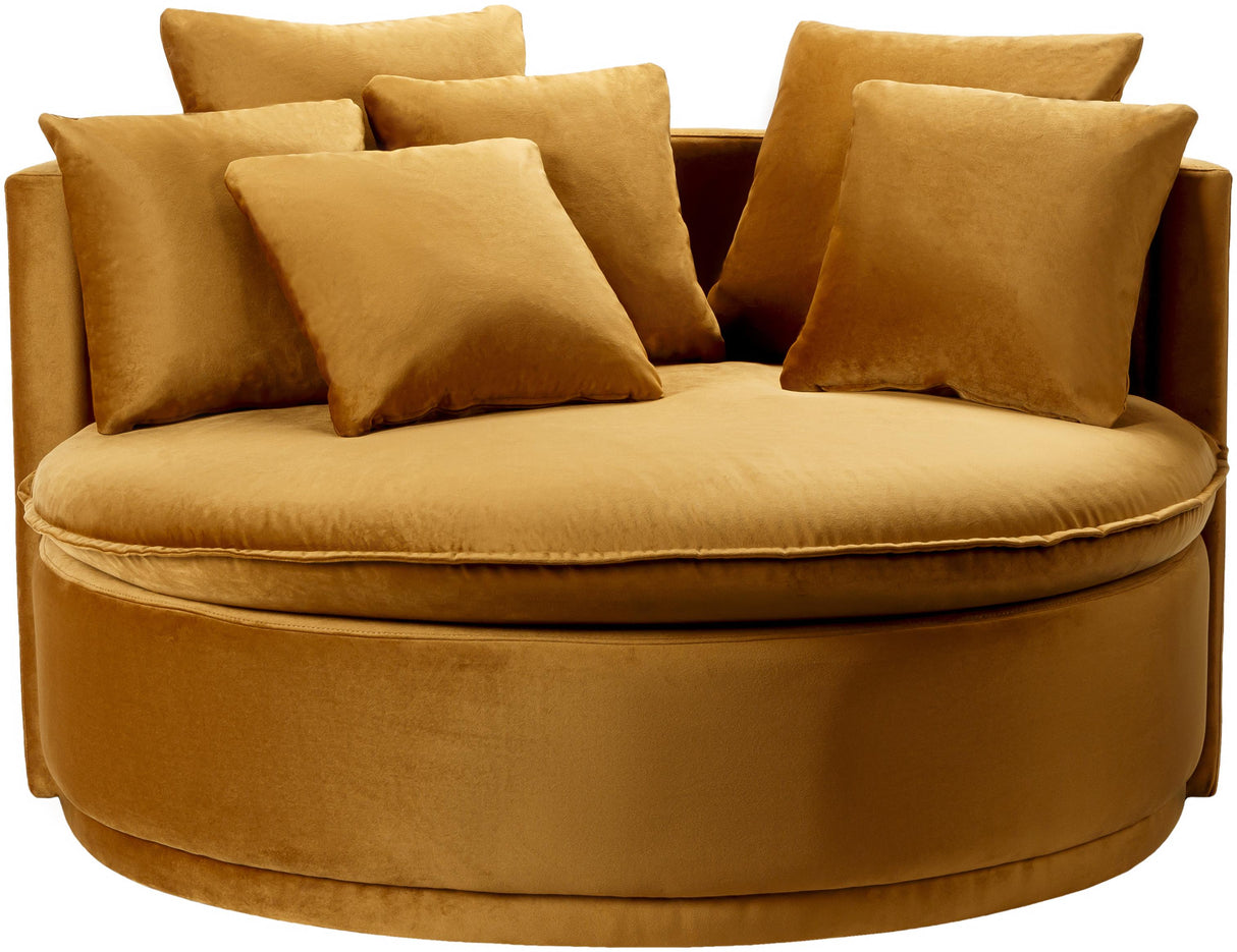 Surya Drancy DAC-001 33"H x 55"W x 47"D Accent and Lounge Chairs