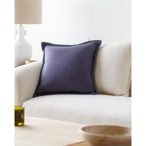 Surya Thurman THU-003 Dark Blue 22"H x 22"W Pillow Kit