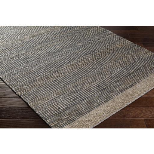 Surya Lima LMA-2301 Dark Blue Light Gray 5' x 7'6" Rug