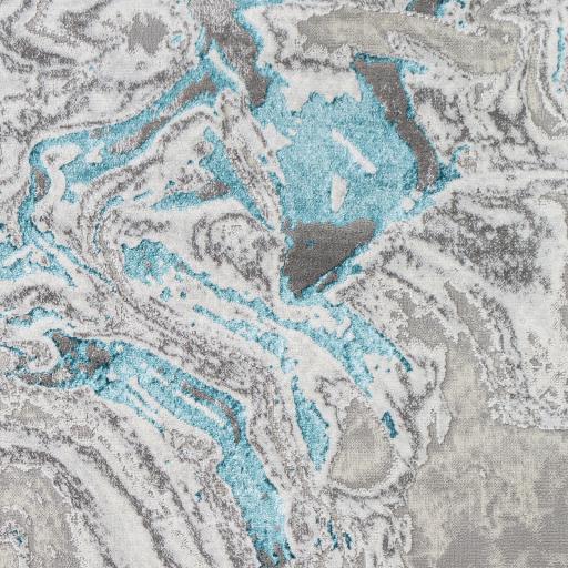 Surya Lustro LSR-2304 Blue Cream 5'3" x 7' Rug