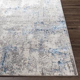 Surya Lustro LSR-2315 Cream Dark Blue 7'10" x 10' Rug