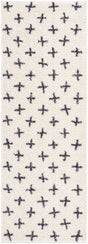 Surya Lykke LKK-2303 Black Ivory 2'7" x 4' Rug