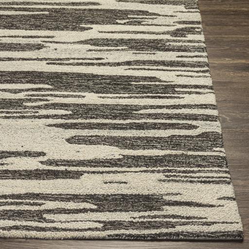 Surya Madelyn MYN-2309 Black Charcoal 8'10" x 12' Rug