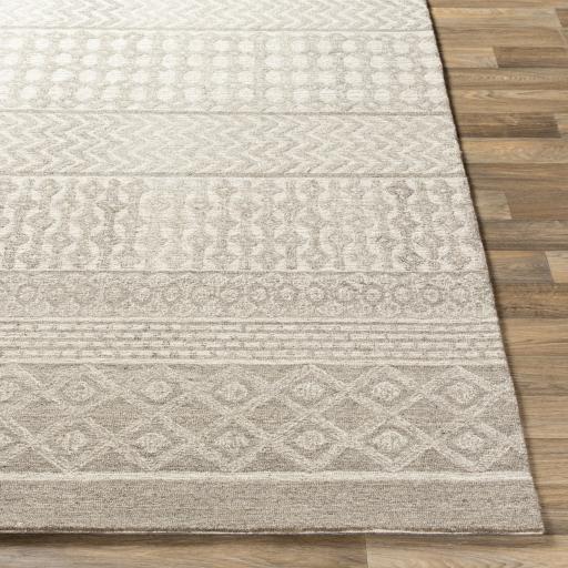 Surya Maroc MAR-2300 Dark Brown Gray 5' x 7'6" Rug