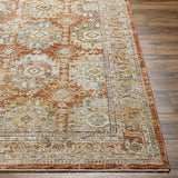 Surya Mona Lisa MNI-2305 Brick Red Burgundy 6'7" Round Rug