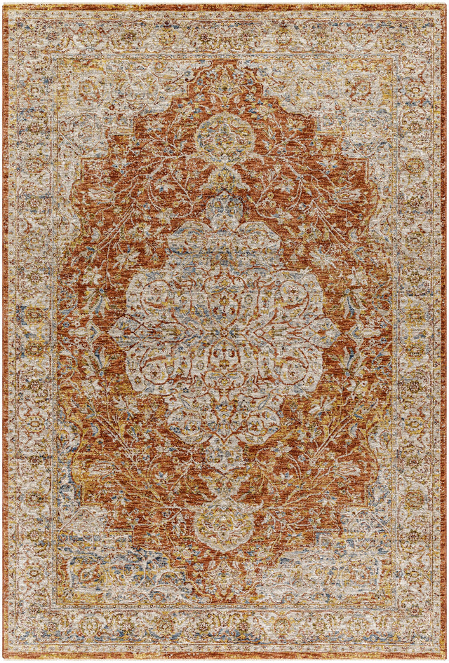 Surya Mona Lisa MNI-2309 Brick Red Burgundy 5' x 7'5" Rug