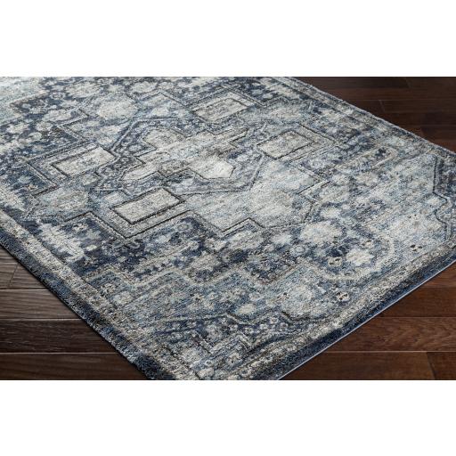 Surya Montana MTN-2302 Charcoal Cream 7'10" x 10' Rug