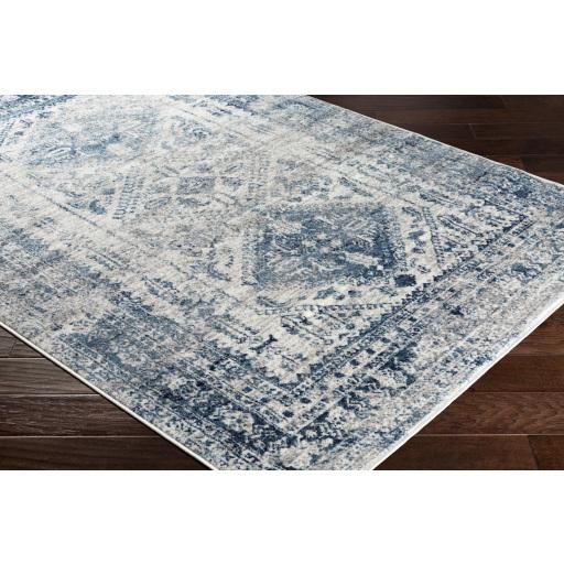 Surya Monte Carlo MNC-2313 Blue Light Gray 6'11" x 9' Rug