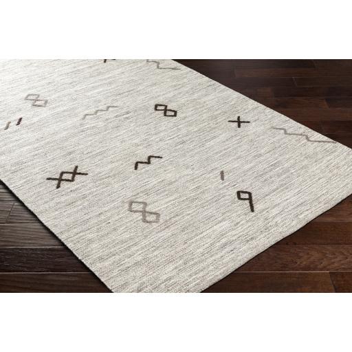Surya Montezuma MTZ-2005 Black Light Brown 6' x 9' Rug