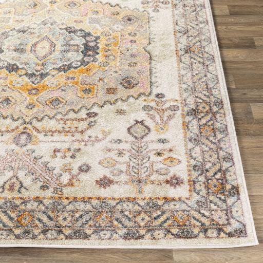 Surya New Mexico NWM-2312 Blue Brick Red 2' x 2'11" Rug