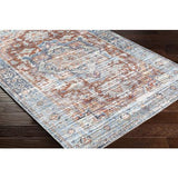 Surya Nolita NLT-2302 Black Brick Red 3'9" x 5'11" Rug