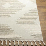 Surya Nora NOA-2304 Cream Light Gray 5'3" x 7' Rug