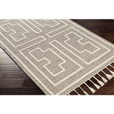 Surya Norwood NWD-2302 Charcoal Cream 8'10" x 12' Rug
