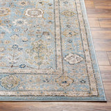 Surya Pertek PTK-2307 Dark Blue Dark Brown 2' x 2'11" Rug