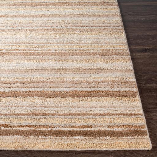 Surya Petra PTR-2301 Cream Dark Brown 2' x 3' Rug