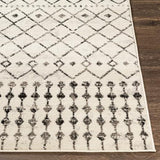 Surya Pisa PSS-2300 Black Charcoal 4'11" x 7' Rug