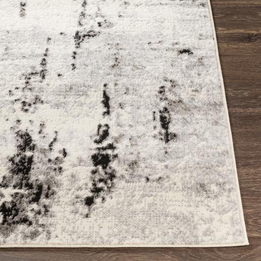 Surya Pisa PSS-2303 Black Charcoal 4'11" x 7' Rug